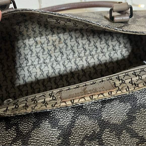 Yves Saint Laurent Vintage Giraffe Printed Mini Handbag - Picture 13 of 14